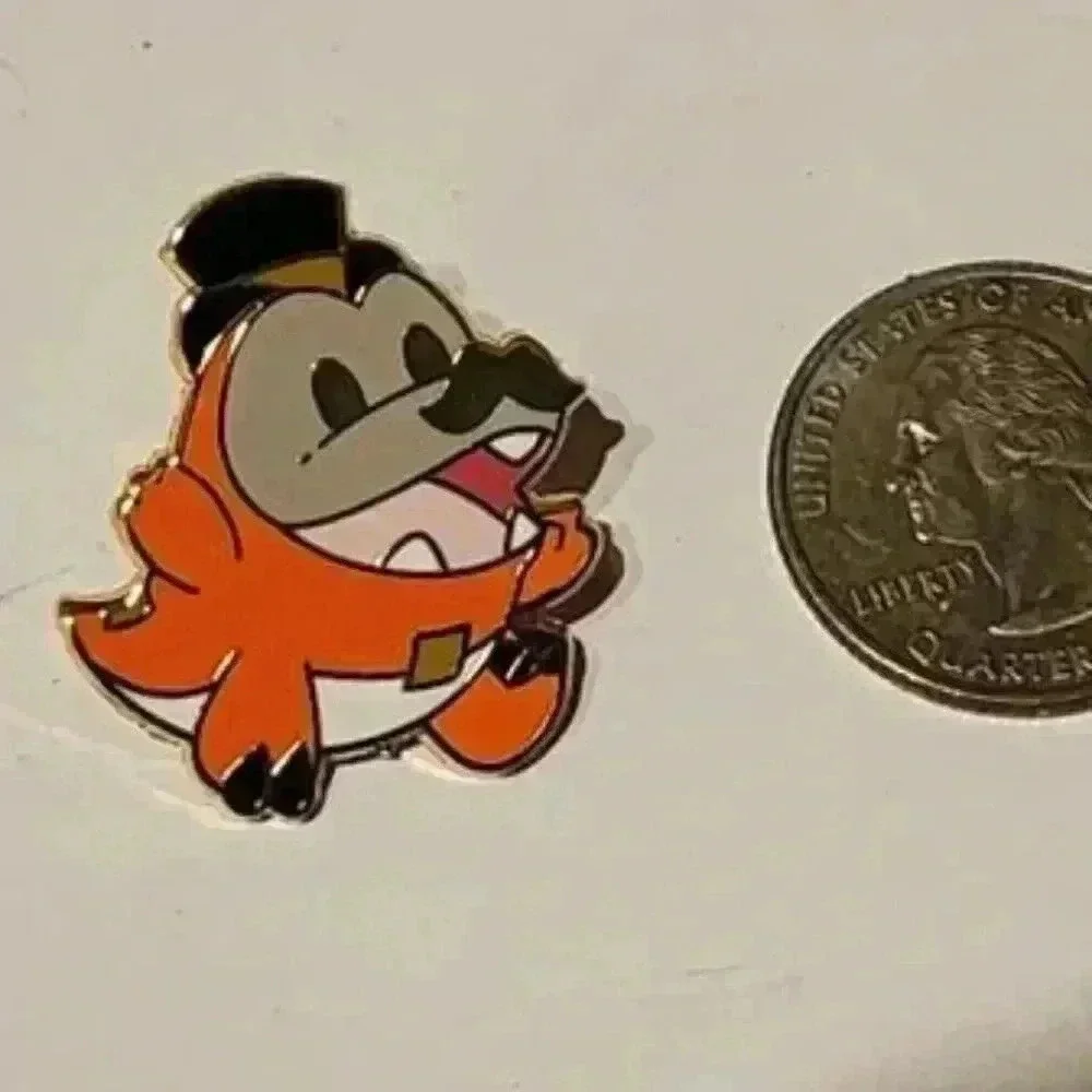 Gentleman Fuecoco Enamel Pin – Charming Pokémon Starter Collectible! - Picture 3 of 3